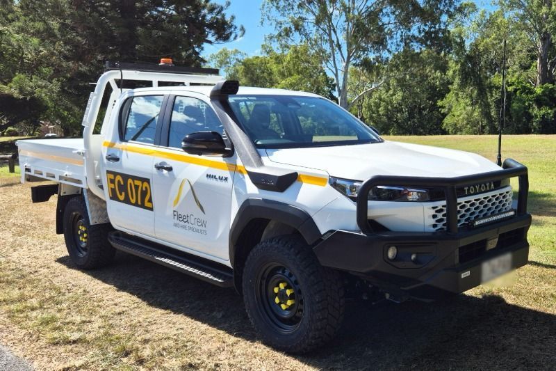 Toyota Hilux Tray Back - Commercial Ute Civil and Mine Spec Hire - Toyota Hilux