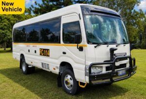 FleetCrew 4WD Toyota Coaster 22 Seater Bus