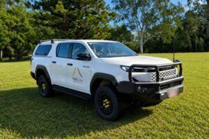 Toyota Hilux 4WD Canopy Mine Spec Hire Vehicle