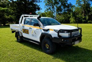 Toyota Hilux 4WD Dual Cab Mine Spec Hire Vehicle