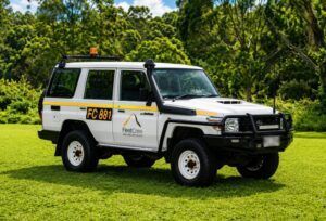 Toyota LandCruiser 70 Series Wagon 4WD Mine Spec Hire Vehicle
